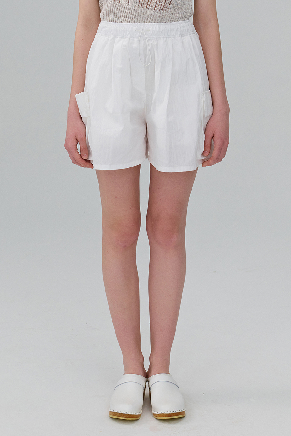 [Outlet] Cargo Shorts_WHITE